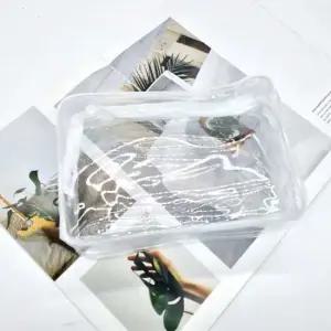 소형파우치 PVC 여행 투명 가방 파우치 대형 화이트