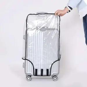 투명 방수 캐리어 커버 20형 기내용 케이스