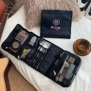 손잡이멀티파우치 여행용다용도파우치(블랙)