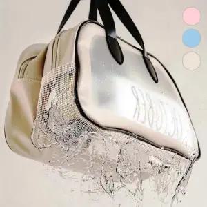 메쉬 세면 방수백 2단 세면백