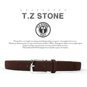 티지스톤-TZ1D104DB 클래식 스웨이드 다크브라운 벨트 벨트 남자벨트 티지스톤 캐주얼벨트 정장벨트