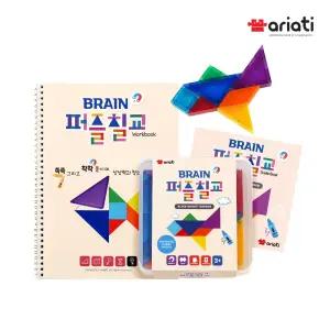 브레인 자석 칠교 블럭 놀이 / 탱그램 수학퍼즐 도형