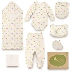 [위드오가닉]말띠해 8종 출산선물세트 3종 중 택1