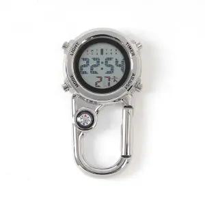 [골드스마일]아웃도어 카라비너 스포츠 시계(블랙)