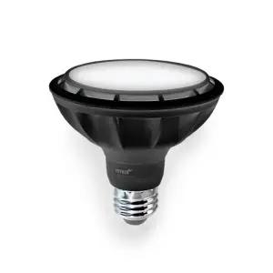 번개표 LED 램프 집중형 15W 블랙바디 PAR30, 전구색, 1개