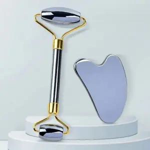 [골드스마일]테라헤르츠 얼굴 괄사 판마사지 마사지기