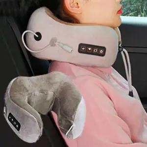 [골드스마일]진동 마사지기 목쿠션 식사볼 목 마사지기