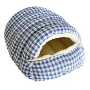 고양이 강아지 집 실내 겨울 침낭 아늑 밀폐형