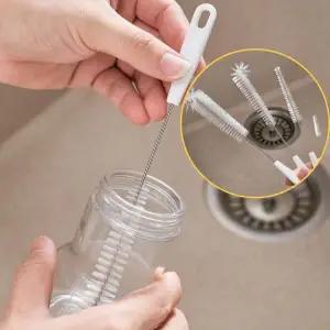 [골드스마일]스테인리스 스트로 세척 브러시 다용도 클리너