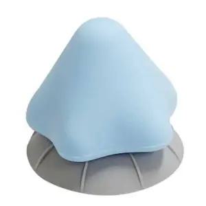 [골드스마일]셀프 마사지기 등지압기 흡착형 실리콘 마사지 도구 오각별