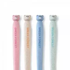 [골드스마일]캐릭터 디자인 유아용 칫솔 베어 모양 어린이 양치도구
