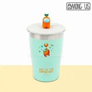 [골드스마일]그린 캐릭터 스테인리스 머그컵 휴대용 컵 텀블러 물병