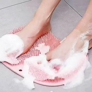 고품질 블루 발세척 실리콘 브러쉬 발닦개 발씻는 발 (WFFV5RU)