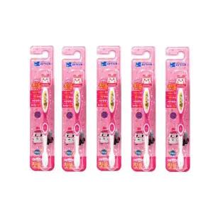 [골드스마일]키즈 칫솔 로보카폴리 엠버칫솔5개 어린이 피규어 어