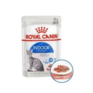 로얄캐닌 캣 파우치 인도어 85g x 10개 (1박스) RET7+1CCH