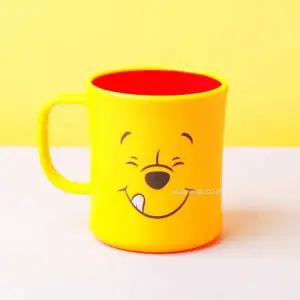 [골드스마일]곰돌이푸 컬러 손잡이 컵 어린이 음료컵 텀블러