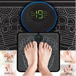 [골드스마일]저주파 전기 발바닥 안마기 무선 충전 발 마사지 패드