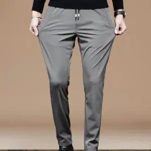 남성 겨울 한파 기모안감 밴딩팬츠 슬립핏 데일리바지 WMY2+7Sup