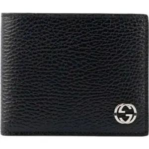 구찌 남성 GG 인터로킹 반지갑 블랙 (610464CAO2N1000)