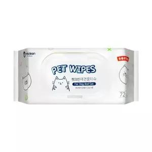 [골드스마일]펫크린 애견물티슈 72매입