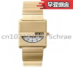 스틸 밴드 쿼츠 시계 레트로 사각 미니멀리스트 패션 창의성을 갖춘 니치 여성용