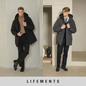 [하프클럽/더블유쇼핑]25FW씬클라우드 웜패딩 코트 1종, 남성