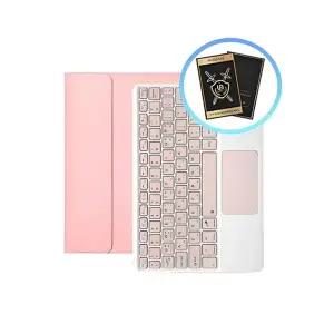 갤럭시탭S10 플러스 터치패드 키보드 케이스+전자파 차단 스티커 2매