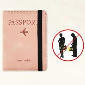 [라일리] Rly RFID차단 해킹방지 여권케이스 여권지갑 가죽