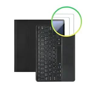 갤럭시탭A8 10.5 터치패드 키보드 케이스+강화유리 2매 세트