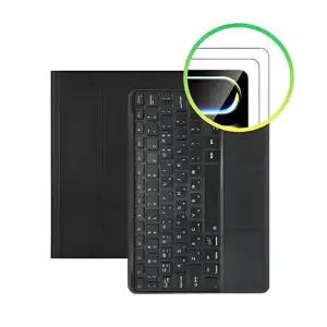 아이패드 8세대 터치패드 케이스+강화유리 2매 세트