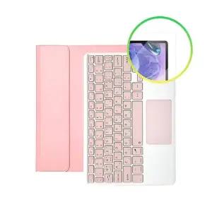 갤럭시탭A8 10.5 터치패드 키보드 케이스+강화유리 필름 1매