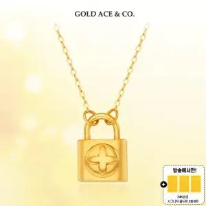 24K 순금 빅 끌레도르 락 목걸이 + 24K 골드 3종