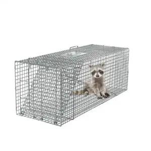 [골드스마일]야생동물 구조틀 접이식보관 포획덫93 실버격자망 쥐덫