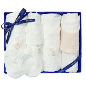 [갤러리아] (압소바출산,태교,배냇저고리세트)베어디모달배냇저고리출산용품5종세트(A2C-1010SET)