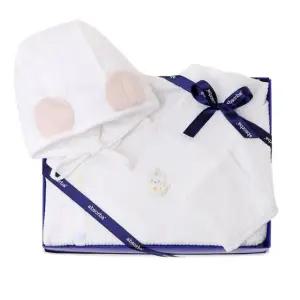 [갤러리아] 베앙코튼모달배냇슈트+모자2종세트(A1A-101165)태교,출산 축하예쁜아기옷