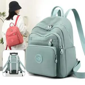 [룽스]생활방수 패브릭 학생백팩 캐주얼 백팩