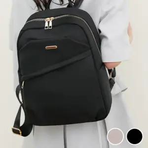 [룽스]사선 디자인 생활방수 데일리 백팩