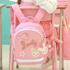 [룽스]여아책가방 책가방 신발 보조 가방 세트