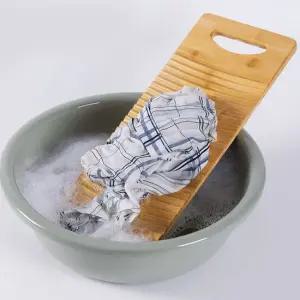 손세탁 대나무 빨래판 40x18cm 플랫 나무빨래판 대나무빨래판 원목빨래판 손빨래판