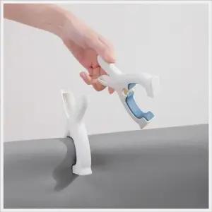 미끄럼방지 무자국 이불 수건 양말 빨래집게 토끼모양 속옷집게 세탁집게 빨래고정