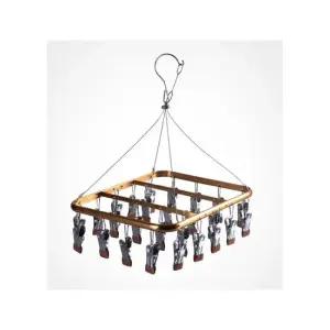 26p 모빌형 집게 건조대 양말 손수건 속옷 깔창 집게 양말걸이 건조대 다용도행거