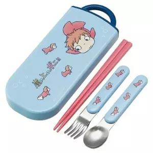 ( )벼랑위의 포뇨 슬라이드 트리오세트 숟가락.포크.젓가락