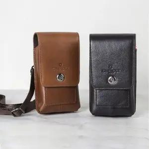 [룽스]남성 가죽가파치 남자미니백 12x19x6cm