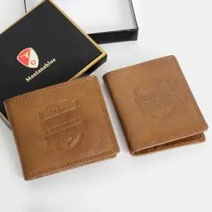 아트박스 어반백 가죽 남성 중지갑UW_BM_Y204-A