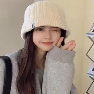 도톰 니트 벙거지 겨울 버킷햇 도톰한벙거지 겨울 버킷햇 비니 모자 니트벙거지 여성