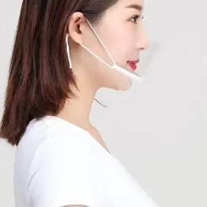 [마이모노샵] 식당 음식점 투명 위생 마스크 10개 차단 방지