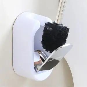 [마이모노샵] 위생적인 화장실 욕실 청소도구 벽부착 벽걸이 변기솔