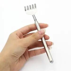 [마이모노샵] 5단 길이조절 휴대용 접이식 스텐 효자손 5개 등긁기