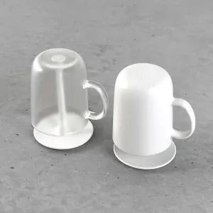 일본 마나 손잡이 양치컵+스탠드 세트 거꾸로양치컵