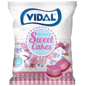 비달 스위트 케이크 모양 젤리 (대용량 80개입) 480g
